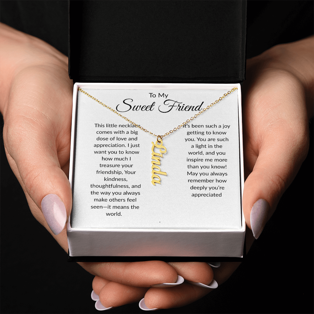 Personalized Necklace for Your Best Friend