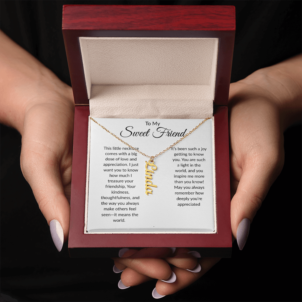 Personalized Necklace for Your Best Friend